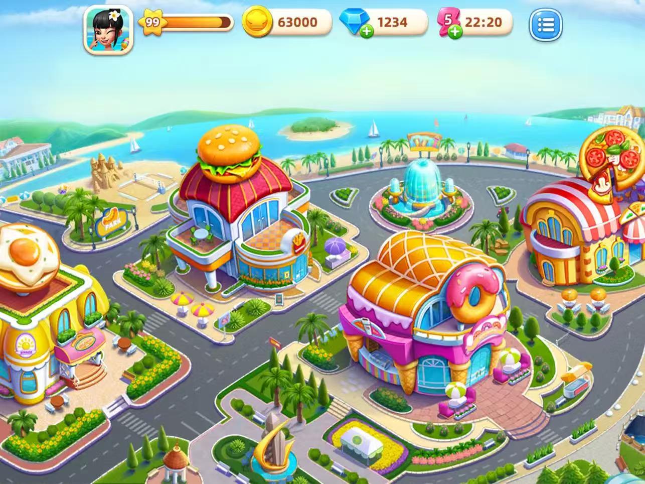 【国际服】小镇大厨【模拟经营】